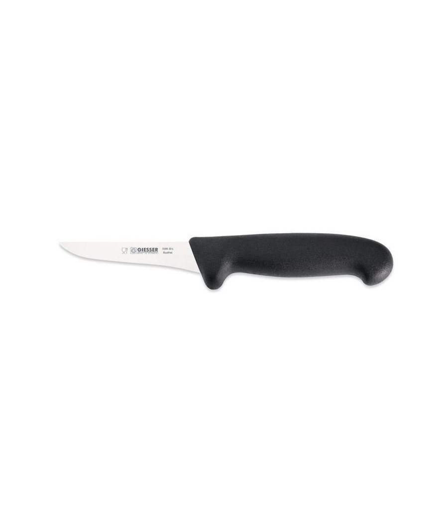 Giesser, vykosťovací nůž černé barvy, pevný, 10 cm, 3105-10