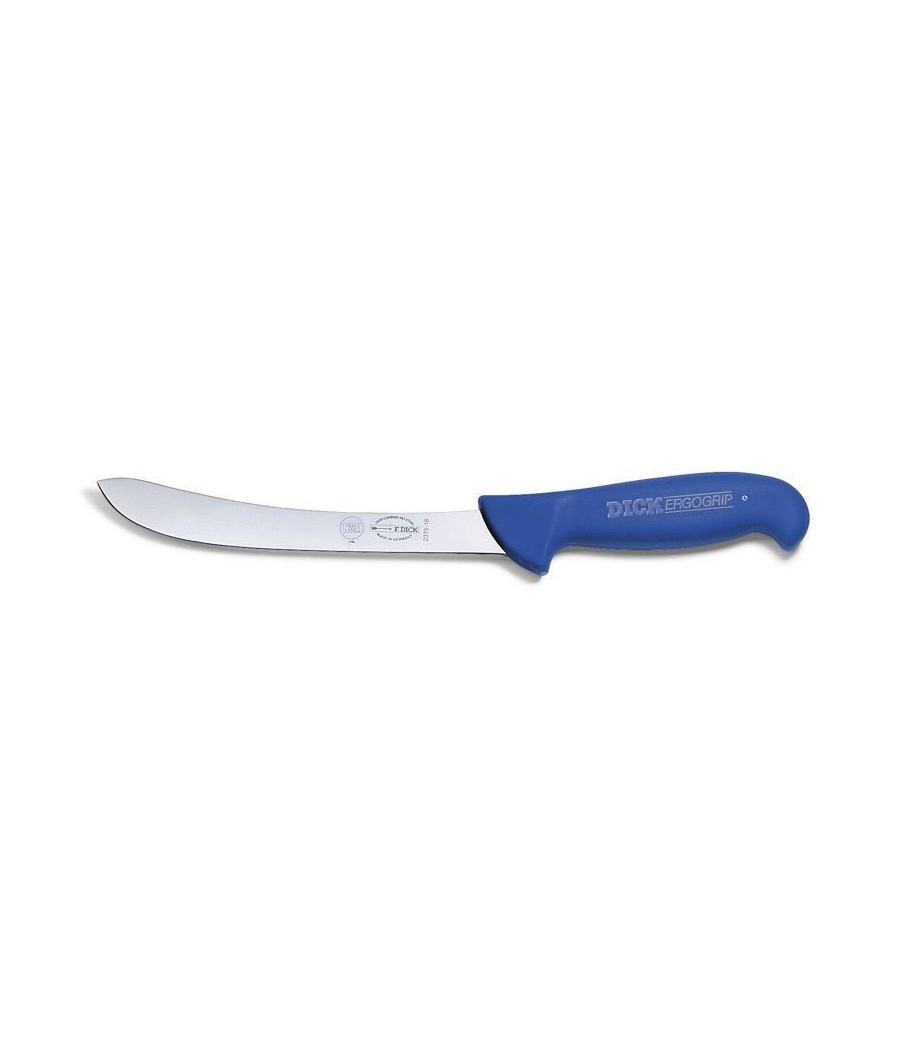 Dick ErgoGrip bourákový třídící nůž modrý, pevný, 18 cm, 82375-18