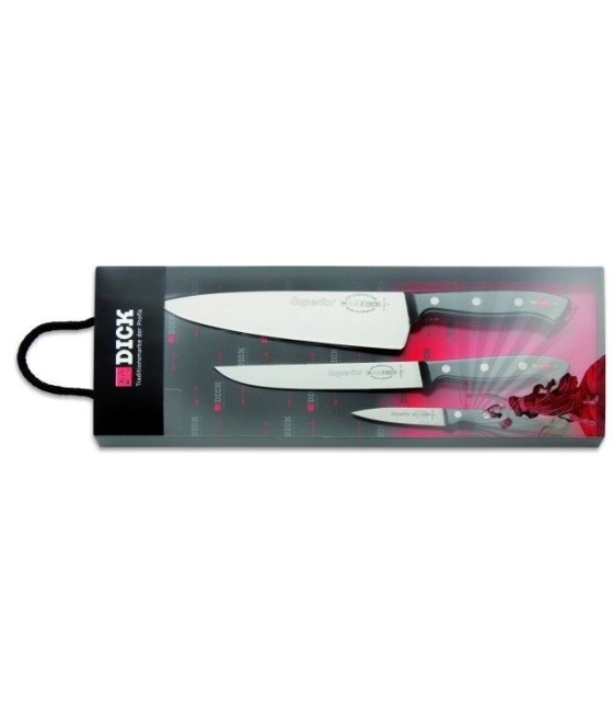 F. DICK 3-dílná sada kuchyňských nožů, Superior