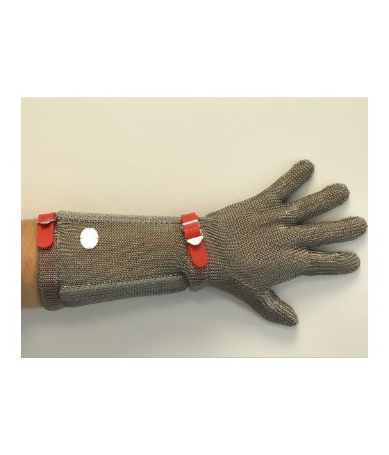Kovové pletené rukavice VTC s manžetou, 20cm