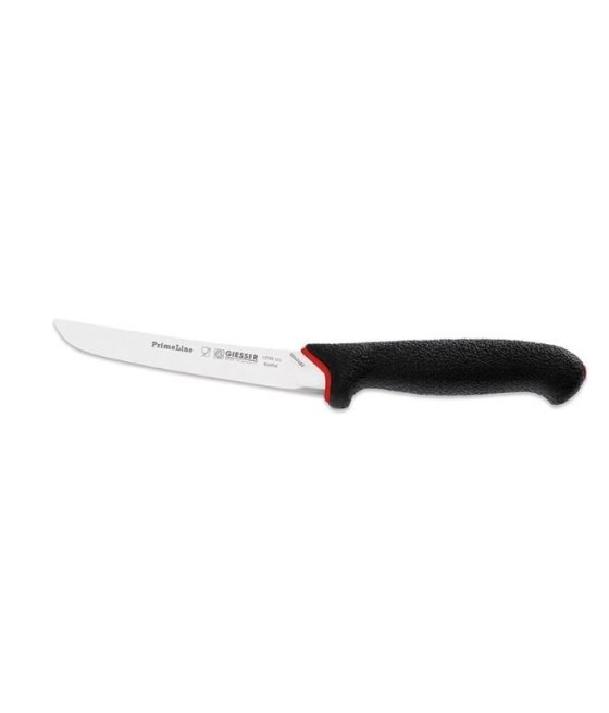 Giesser, PrimeLine, vykosťovací nůž v černé barvě, pevný, 15 cm, 12260-15s