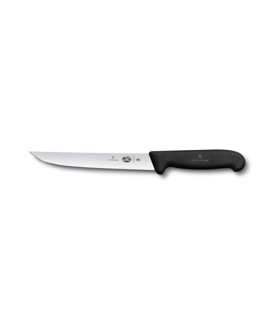 Victorinox Fibrox, vykrvovací nůž, černý, 15 cm, 5.6003.15