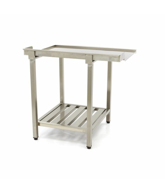 Nerezový výstupní stůl do myčky nádobí Maxima 900 x 750 mm, Vpravo