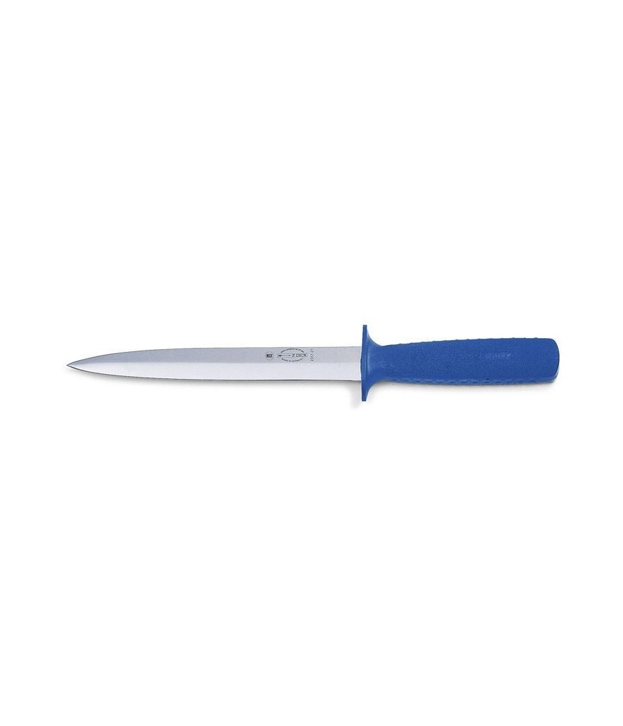 DICK, ErgoGrip, vykrvovací rovný nůž, modrá, 21 cm, 82357-21