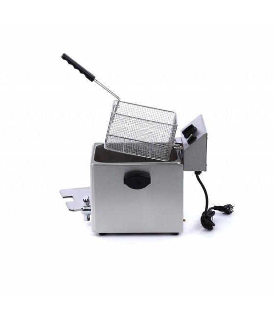 Elektrická fritéza Maxima 1 x 8L s kohoutkem