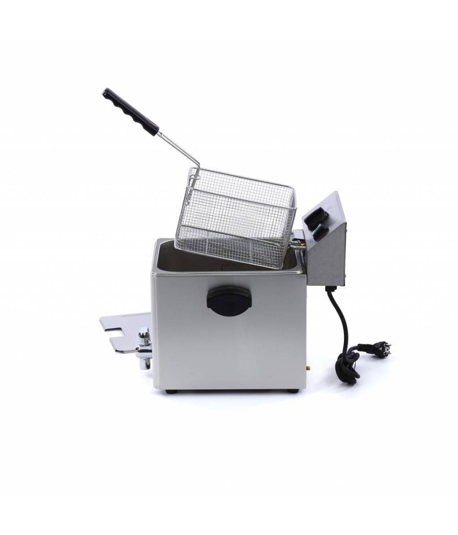 Elektrická fritéza Maxima 1 x 8L s kohoutkem