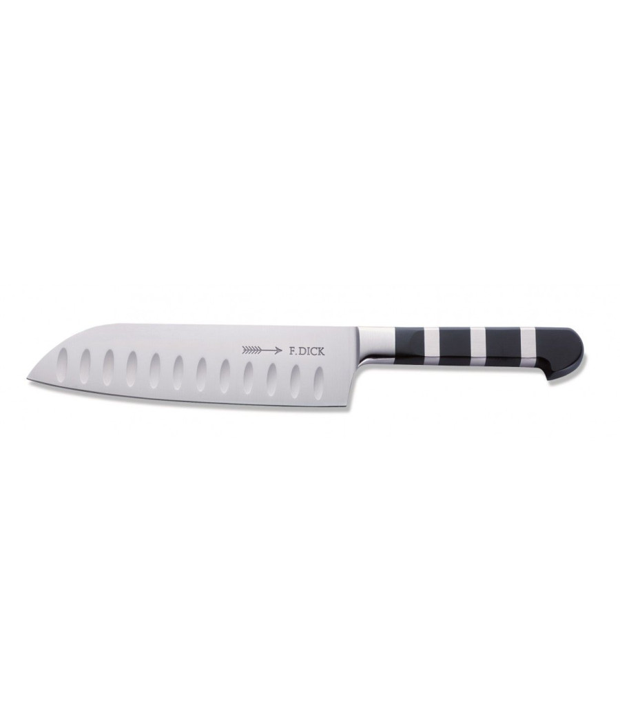 Santoku kuchařský nůž v černé barvě, "Série 1905", 18 cm, 81942-18k