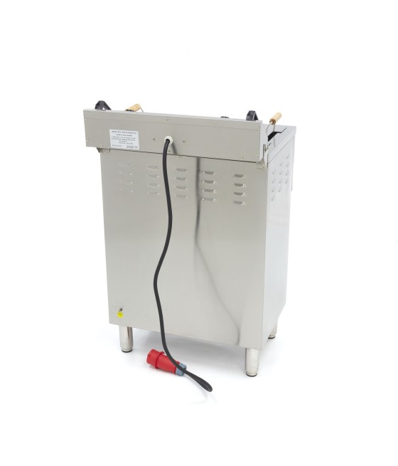 Elektrická fritéza Maxima 35L s kohoutkem a skříňkou