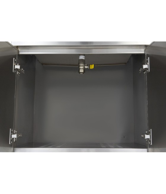 Elektrická fritéza Maxima 35L s kohoutkem a skříňkou