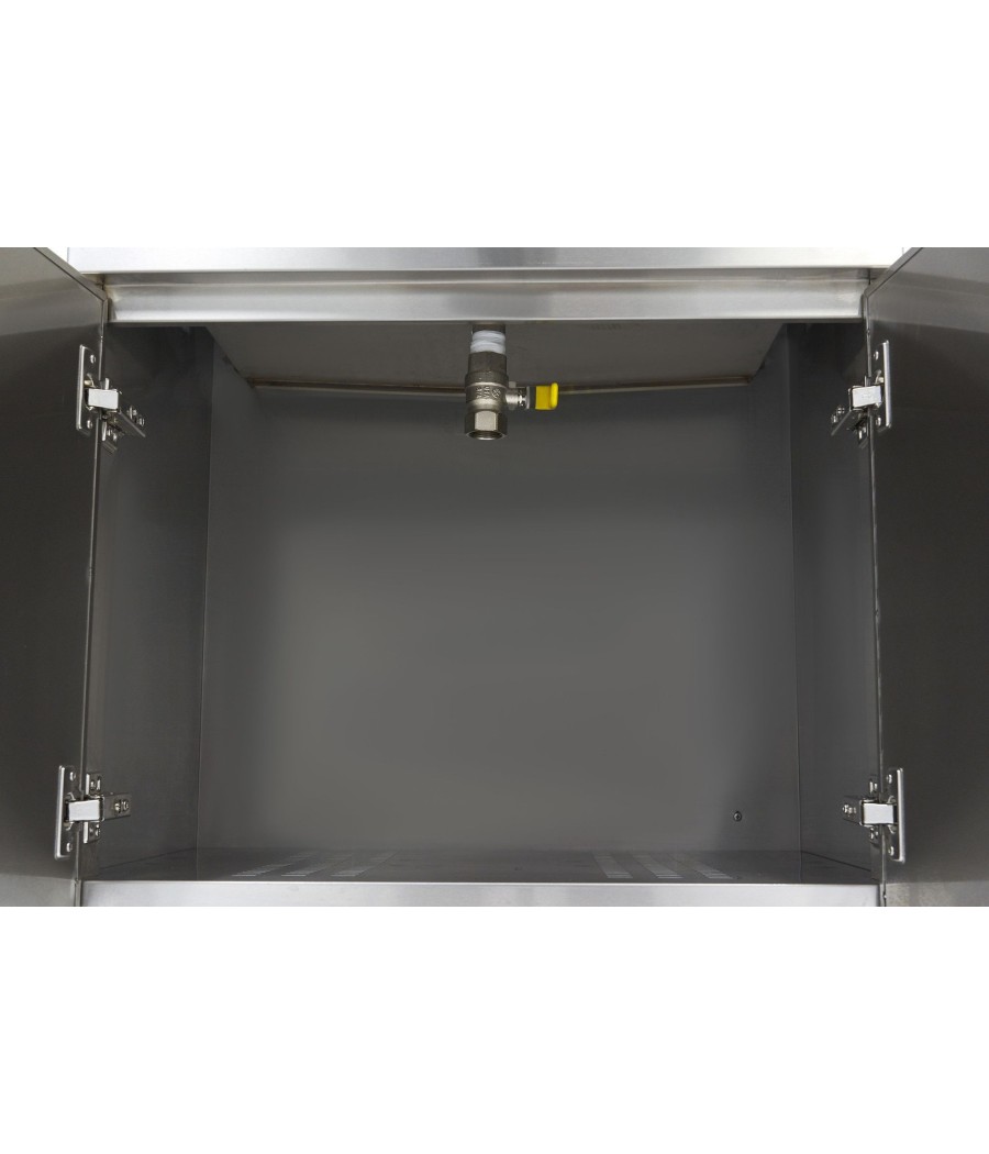 Elektrická fritéza Maxima 35L s kohoutkem a skříňkou