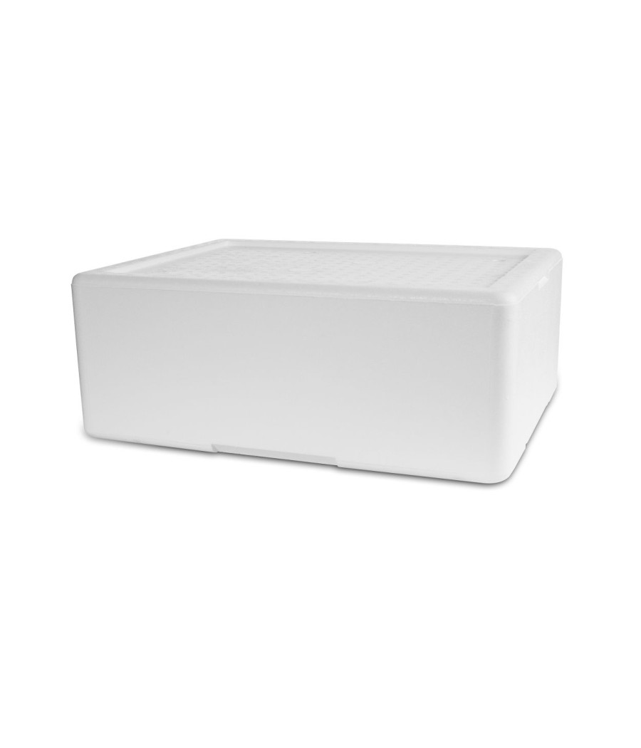 Polystyrenové izolační boxy, bílé
