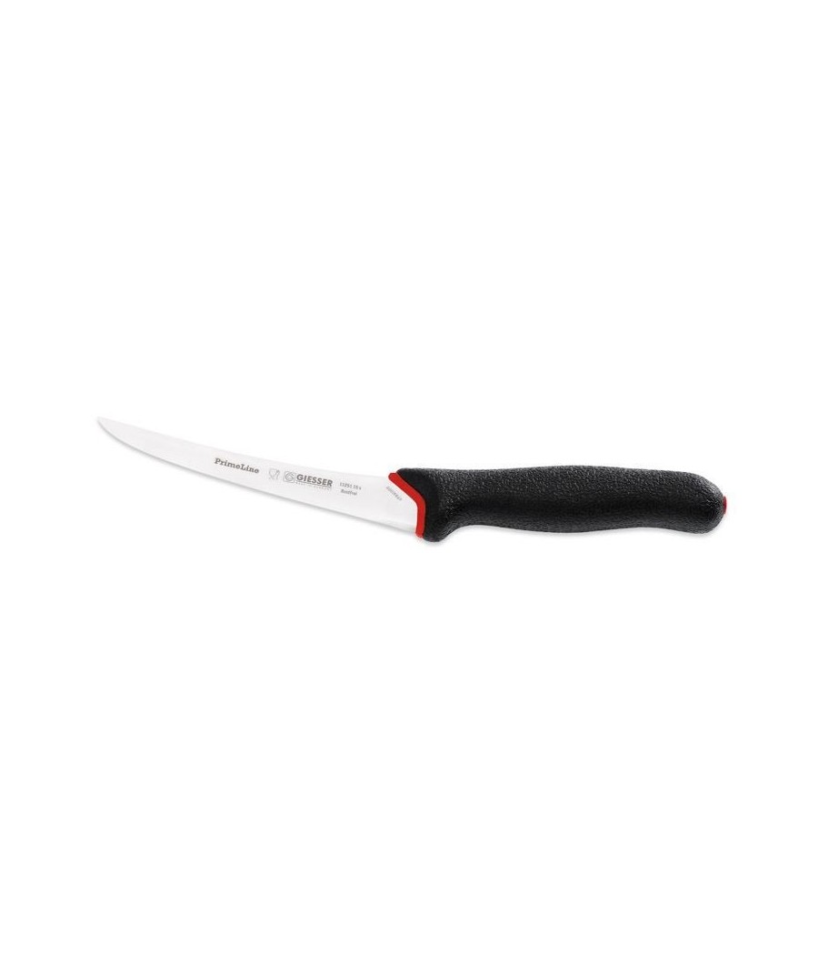 Giesser PrimeLine, vykosťovací nůž v černé barvě, pevný, 15cm, 11251-15s
