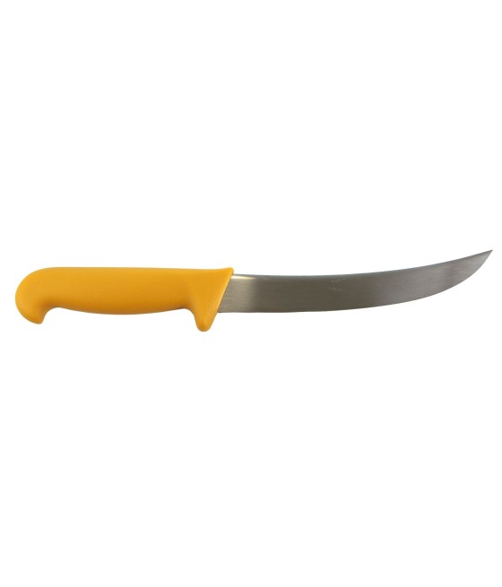 Schlachthausfreund bourákový řeznický nůž žlutý, 25 cm, 2107-25