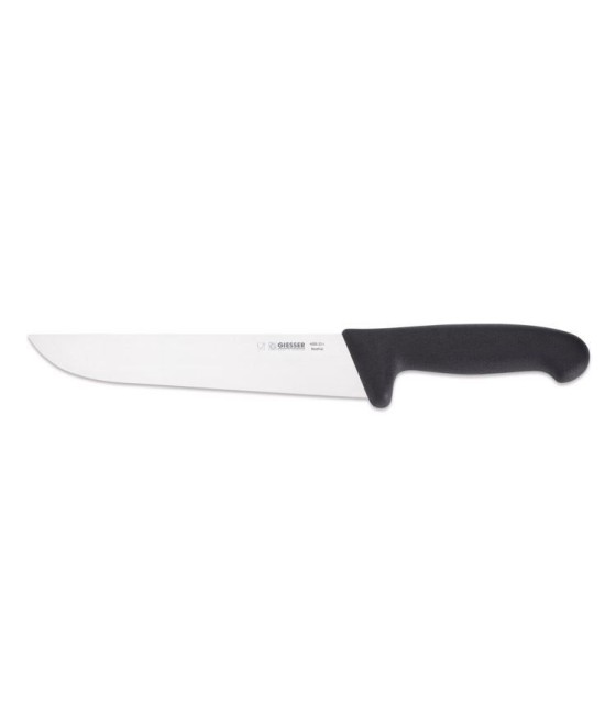 Giesser řeznický rovný nůž černý, 21 cm, 4005-21s
