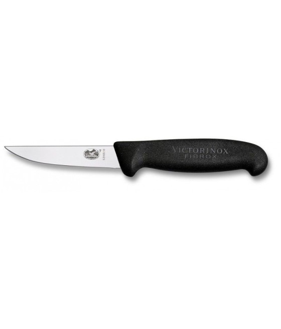 Victorinox, Fibrox, Vykosťovací rovné nože v černé barvě, pevný, 12 cm, 5.6003.12