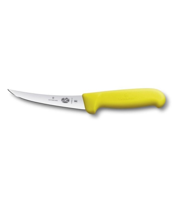 Victorinox, Fibrox, Pevný vykosťovací nůž ve žluté barvě 12 cm, 5.6608.12