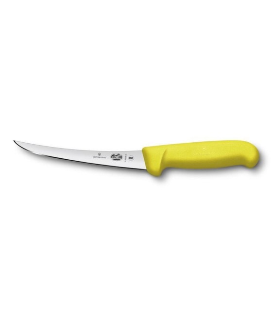 Victorinox, Fibrox, Pevný vykosťovací nůž ve žluté barvě 15 cm, 5.6608.15