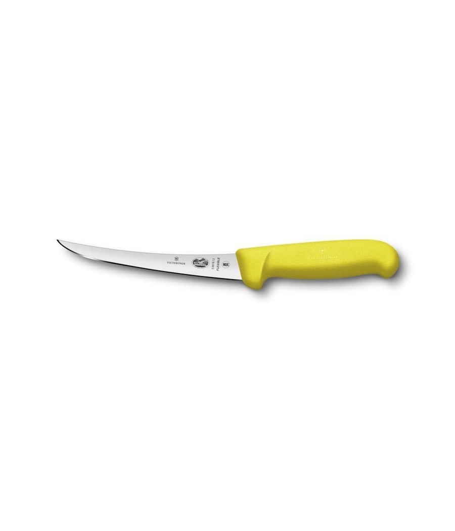Victorinox, Fibrox, Vykosťovací nůž flexibilní ve žluté barvě, 12 cm, 5.6618.12