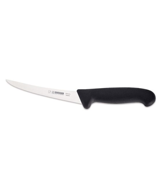 Giesser, Vykosťovací pevné nože 15 cm v černé barvě, pevný, 2515-15s
