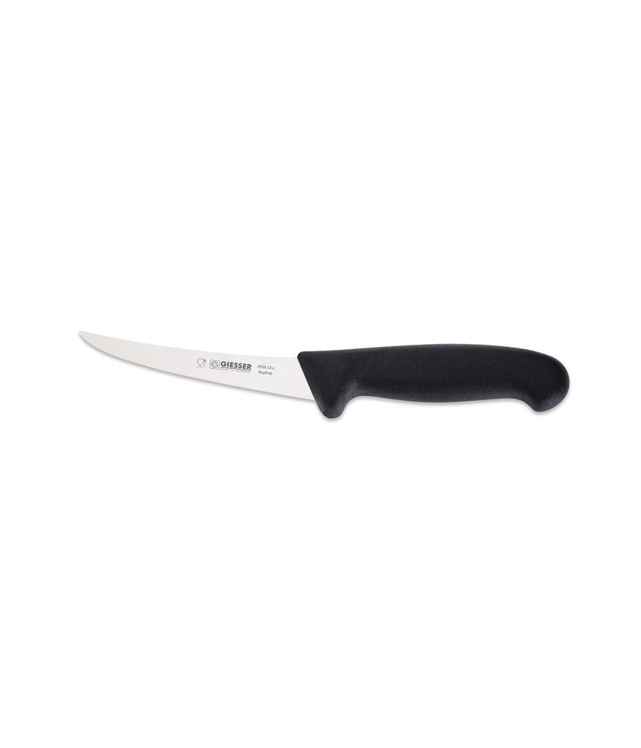 Giesser, Vykosťovací nože v černé barvě 13 cm, flexibilní, 2535-13s