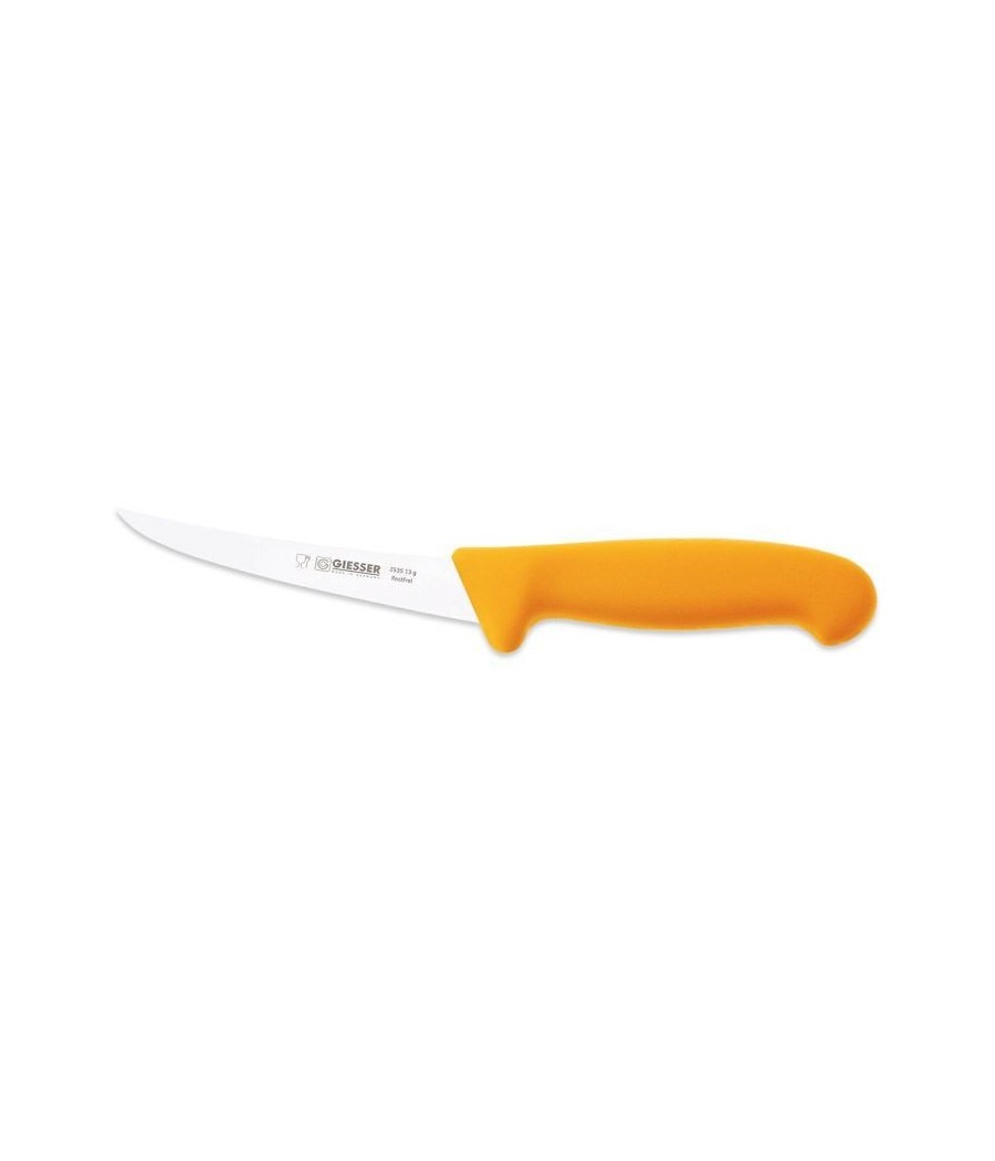 Giesser, Vykosťovací nože ve žluté barvě 13 cm, flexibilní, 2535-13s