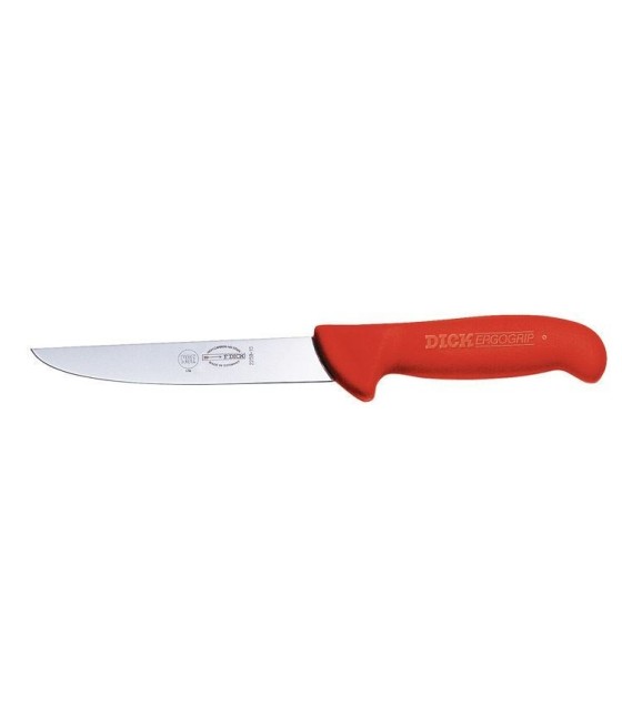 Dick ErgoGrip, vykosťovací nůž červené barvy, pevný, 15 cm 82259-15