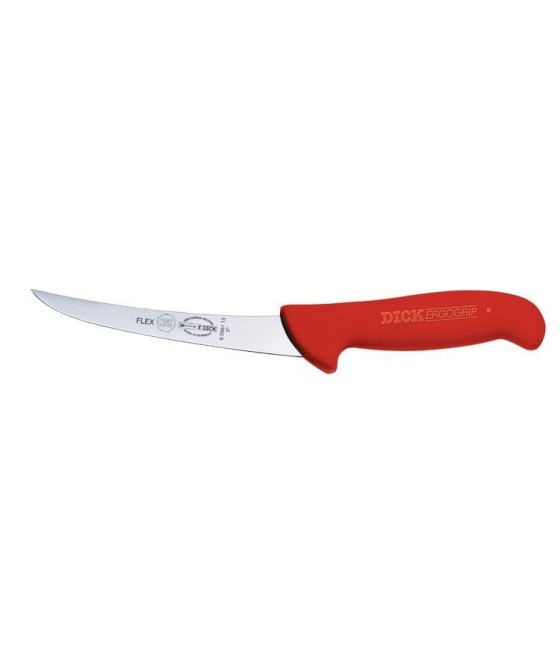 Dick ErgoGrip, vykosťovací flexibilní nůž červené barvy, 13 cm, 82981-13