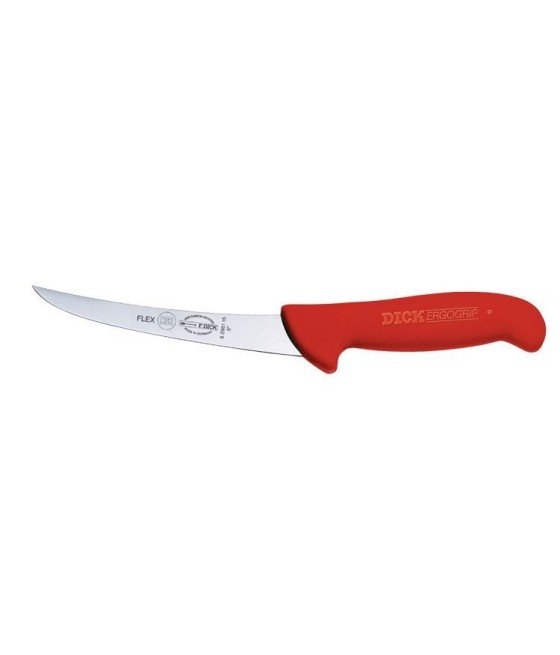 Dick ErgoGrip, vykosťovací flexibilní nůž červené barvy, 15 cm, 82981-15