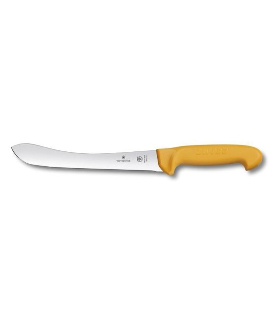 Victorinox Swibo, nůž na stahování kůže, žlutý, pevný, 21 cm, 5.8426.21