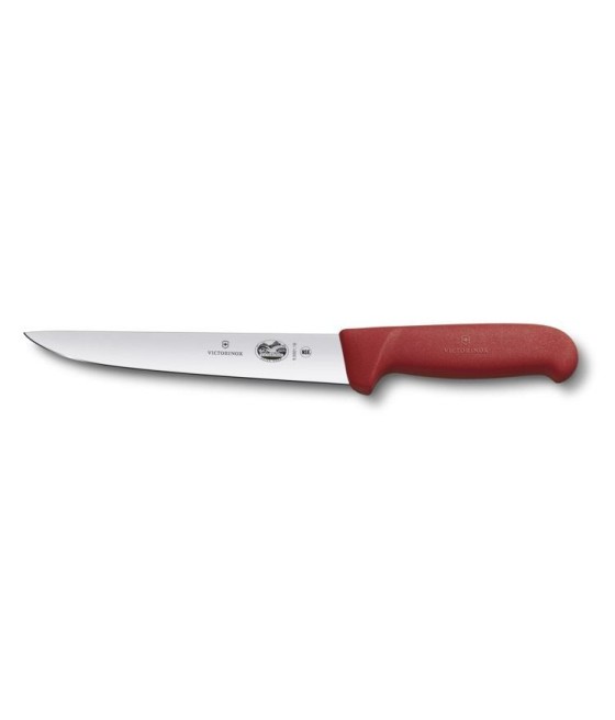 Victorinox Fibrox, vykosťovací nůž červené barvy, 18 cm, 5.5501.18