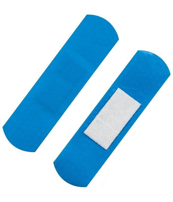 Náhradní náplasti, detekovatelné, 100 ks