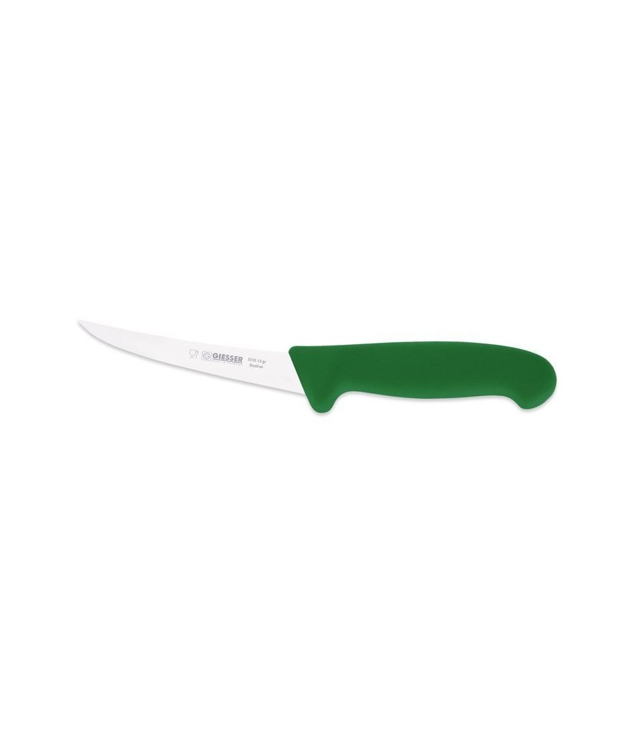 Giesser, vykosťovací nože v zelené barvě 13 cm, flexibilní, 2535-13