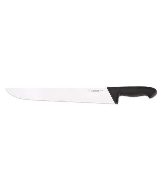 Giesser řeznický rovný nůž černý, 36 cm, 4025-36