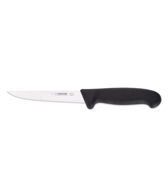 Giesser, vykosťovací nůž v černé barvě, 1/2 flexibilní, 14 cm, 3165-14