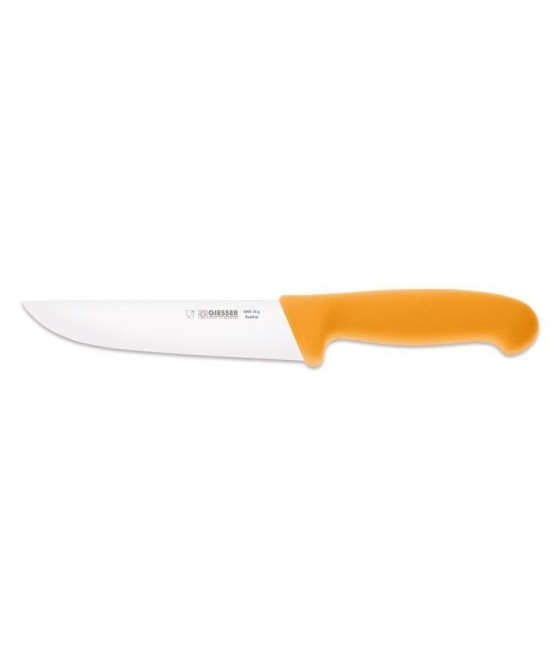 Giesser řeznický rovný nůž, oranžový, 16 cm, 4005-16