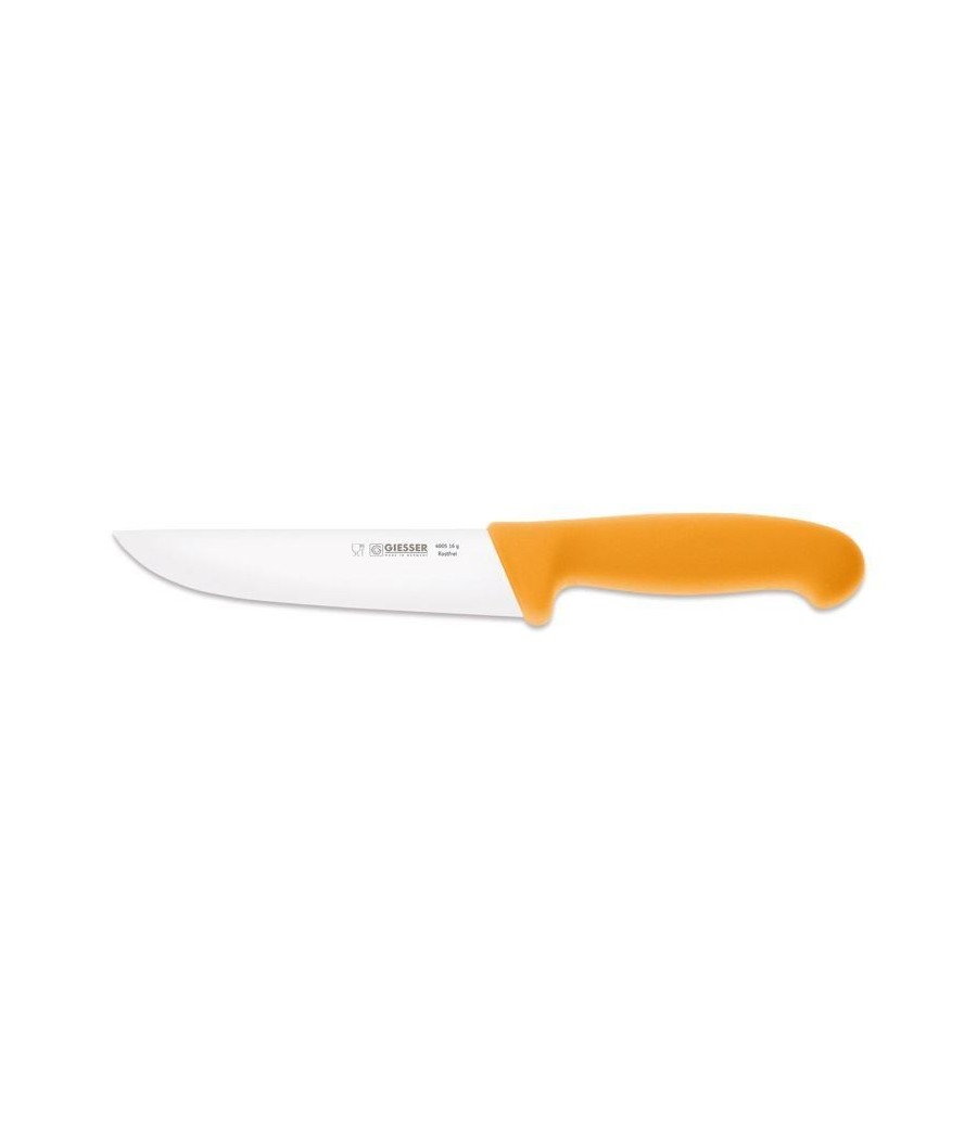 Giesser řeznický rovný nůž, oranžový, 16 cm, 4005-16