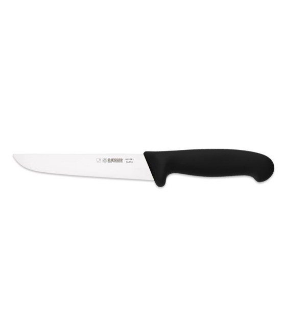 Giesser řeznický rovný nůž černý, 16 cm, 4025-16