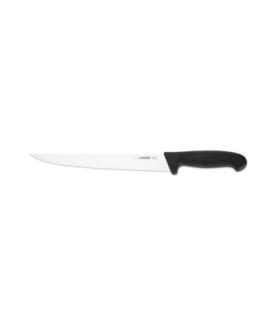GIESSER, vykrvovací nůž černé barvy, 24 cm, 3005-24