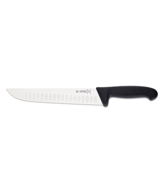Giesser řeznický rovný nůž černý, 24 cm, 4005wwl-24s