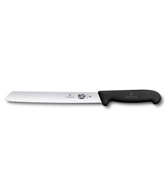 Victorinox, Fibrox, čierny nôž na pečivo, 21 cm, 5.2533-21