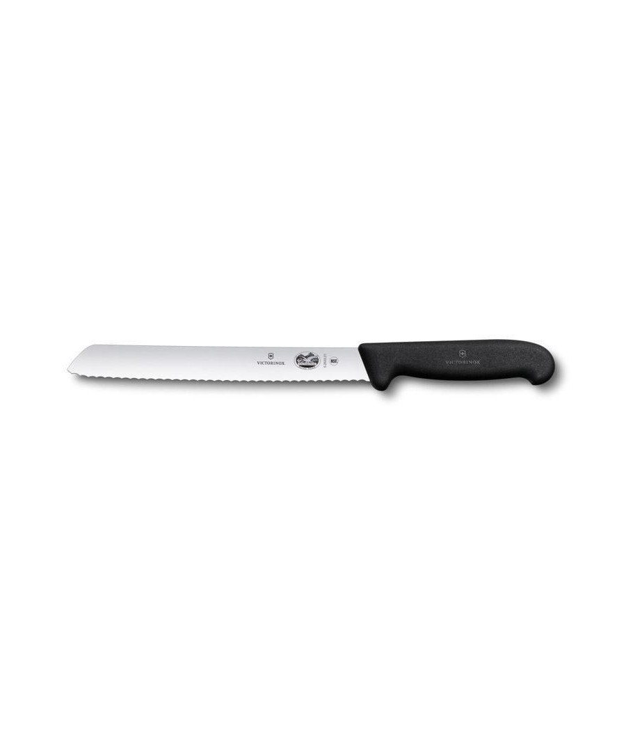 Victorinox, Fibrox, černý nůž na pečivo, 21 cm, 5.2533-21