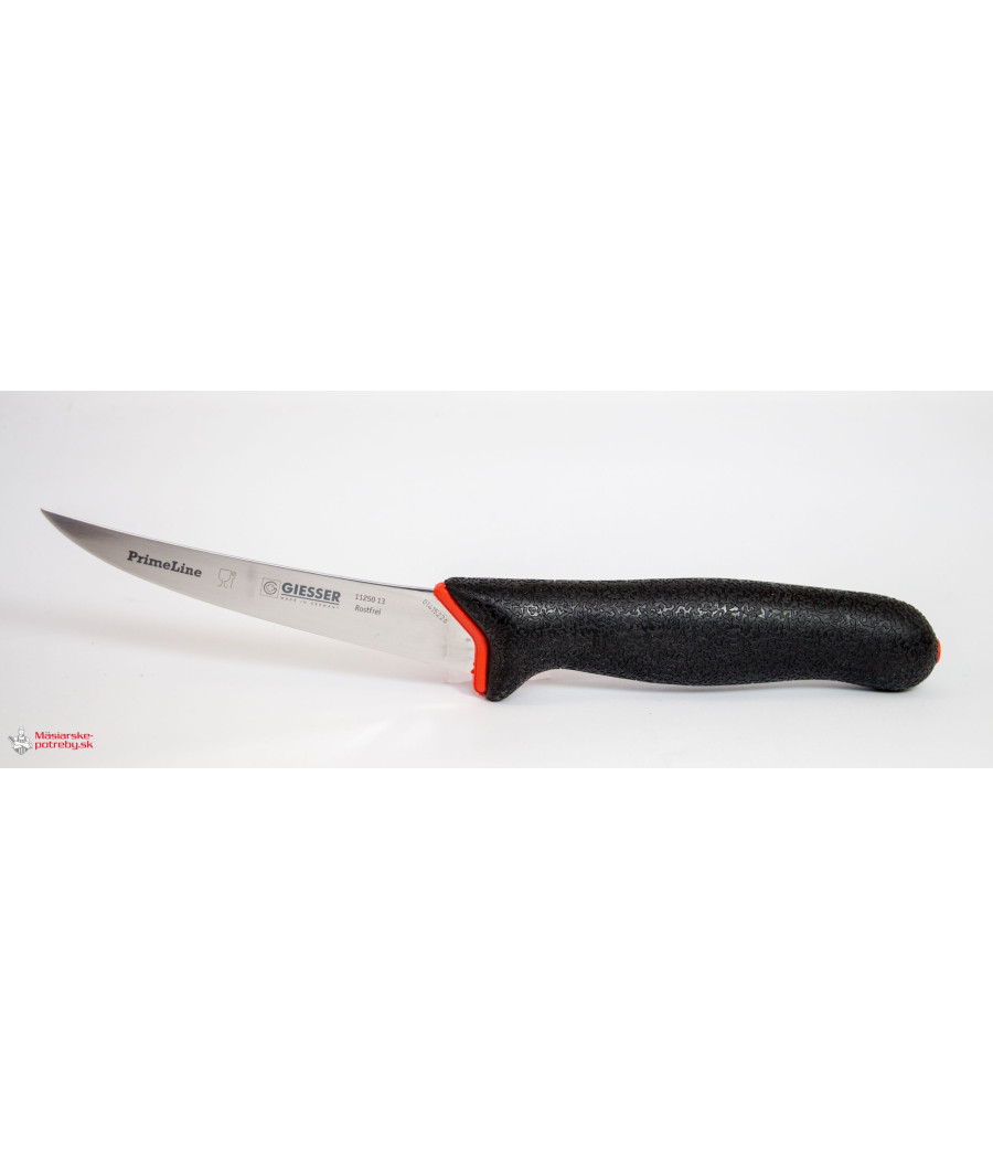 Giesser PrimeLine, vykosťovací nůž v černé barvě, pevný, 13 cm, 11251-13s