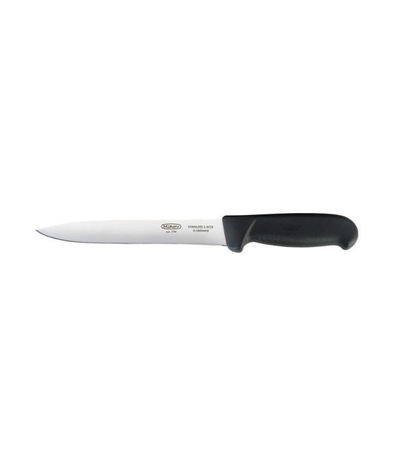 Mikov, Vykrvovací nůž v černé barvě, 18 cm, 304-NH-18