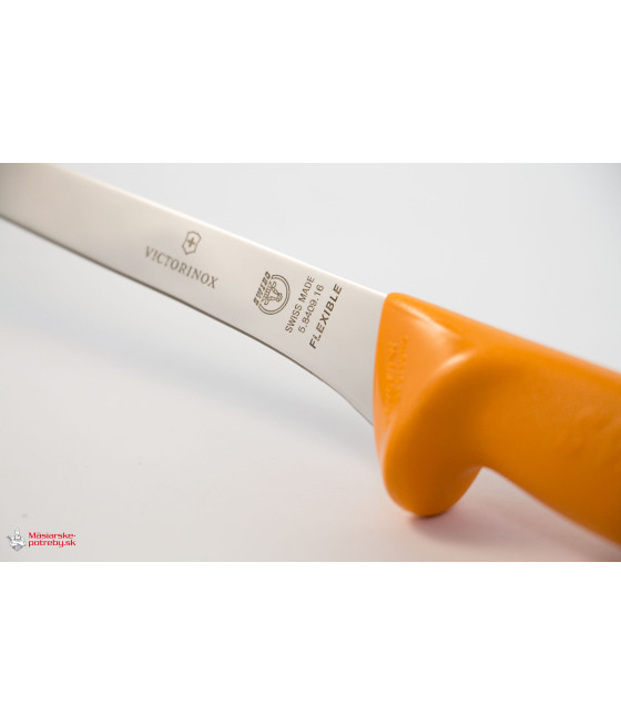 Swibo, vykosťovací nůž v žluté barvě, flexibilní, 13 cm, 5.8409.13