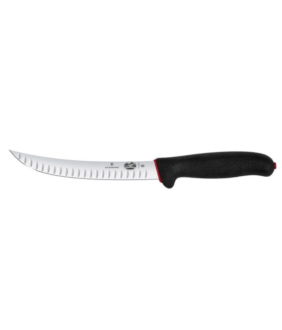 Victorinox, Fibrox Dual Grip, Řeznický nůž s vroubkováním, 25 cm, 5.7223.25D