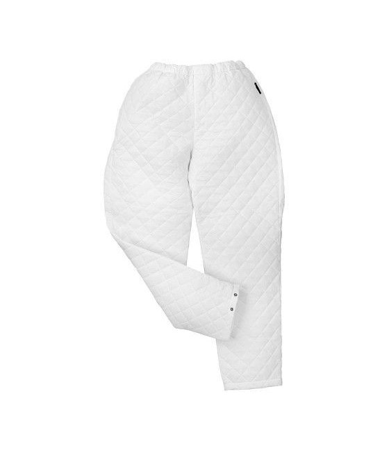 Termo-kalhoty Ehlert, prošívané, bílé