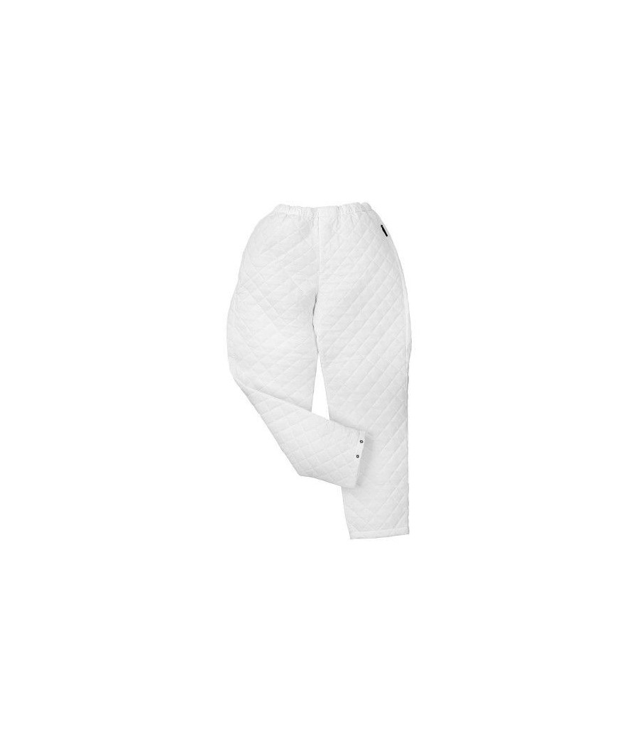 Termo-kalhoty Ehlert, prošívané, bílé