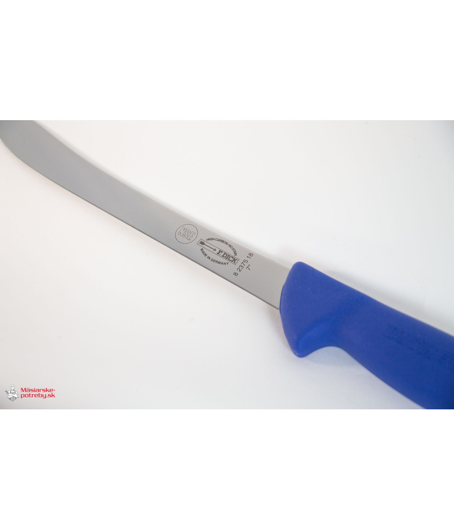 Dick ErgoGrip rozrábkový třídicí nůž modrý, pevný, 18 cm, 82375-18