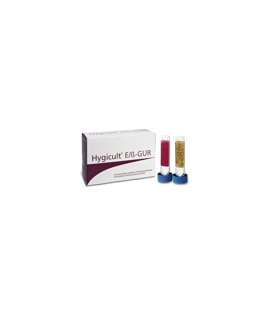 Hygicult E/B-GUR vzorky na bakterie, balení 10 ks