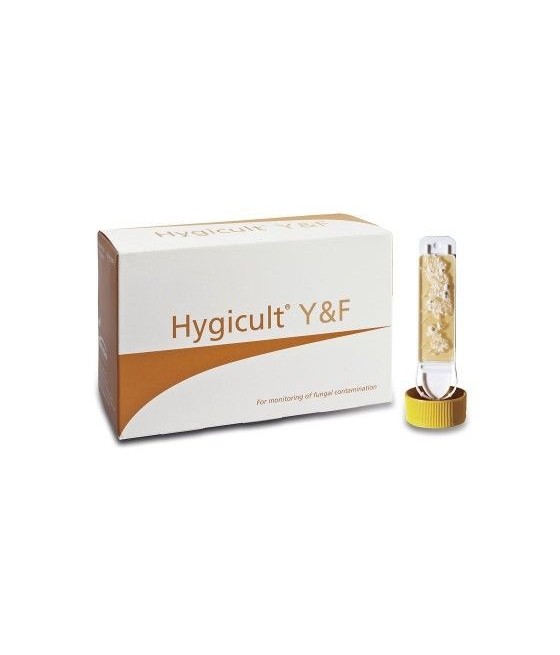 Hygicult Y+F, vzorky na bakterie, balení 10 ks